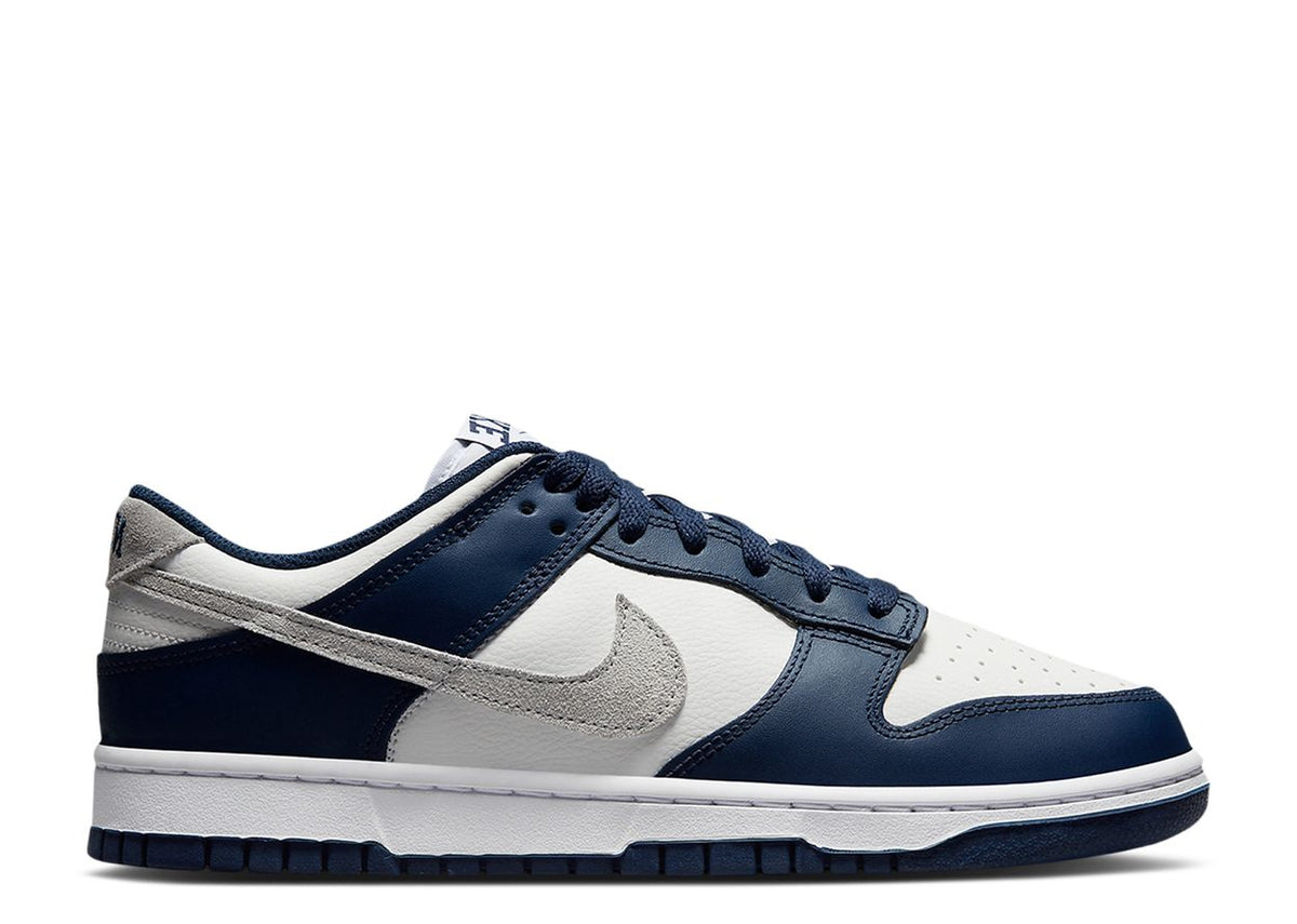 Dunk Low Midnight Navy Smoke Grey Men&#39;s Sneakers