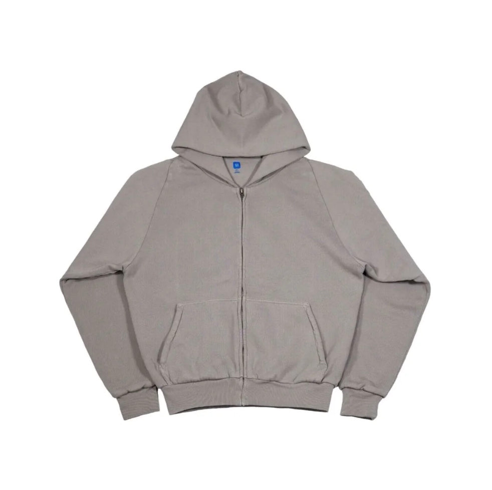 Members Only - Yeezy x Gap Zip Up Hoodie &#39;Light Grey&#39;