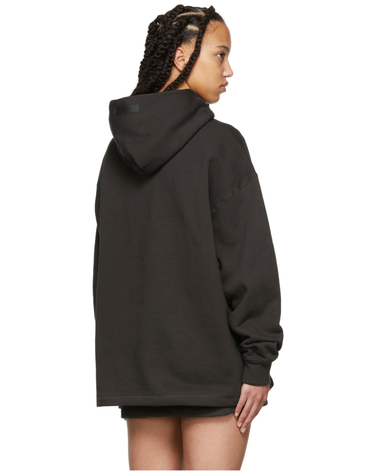 Fear of God Essentials Relaxed Hoodie &#39;Iron&#39;